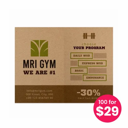 Flyers & Brochures Deals - Custom Patch