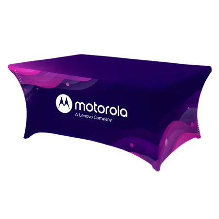 Stretch Spandex Stretch Spandex Table Covers - Custom Patch