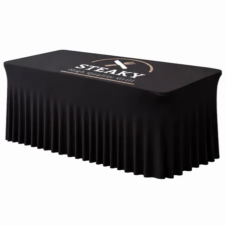 Pleated Spandex Skirt - Custom Patch