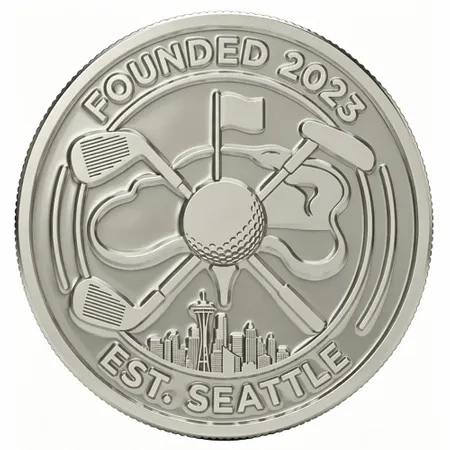 Die Struck Ball Marker - Custom Patch