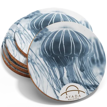 Fiberboard Coasters - Custom Patch