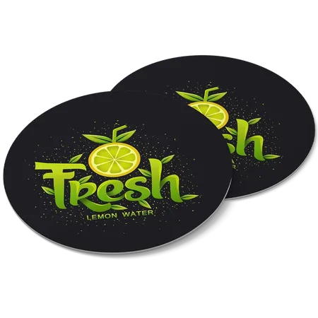 Vinyl Coasters - Custom Patch
