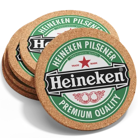 Cork Coasters - Custom Patch