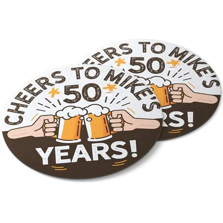 Paper Coasters - Custom Patch