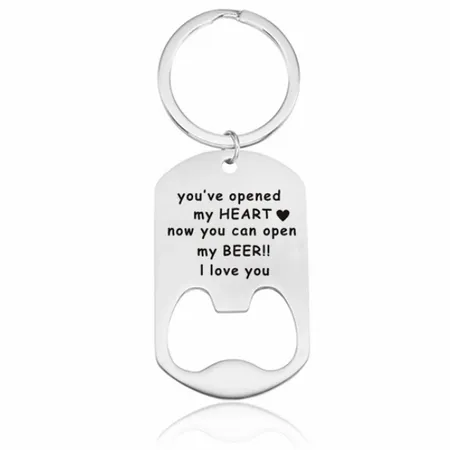 Personal Bottle Opener Keychain Personal Bottle Opener Keychain - Custom Patch