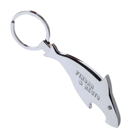 Dolphin Bottle Opener Keychain Dolphin Bottle Opener Keychain - Custom Patch