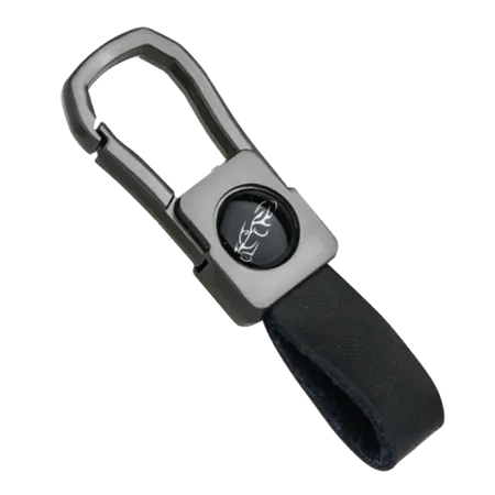 Gun Metal Caribiner Keychain Gun Metal Caribiner Keychain - Custom Patch