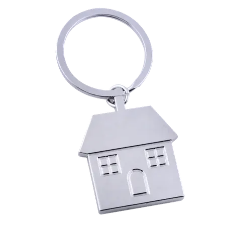 Happy Home Metal Keychain Happy Home Metal Keychain - Custom Patch