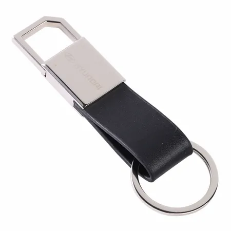 Sturdy Ring Leather Keychain Sturdy Ring Leather Keychain - Custom Patch