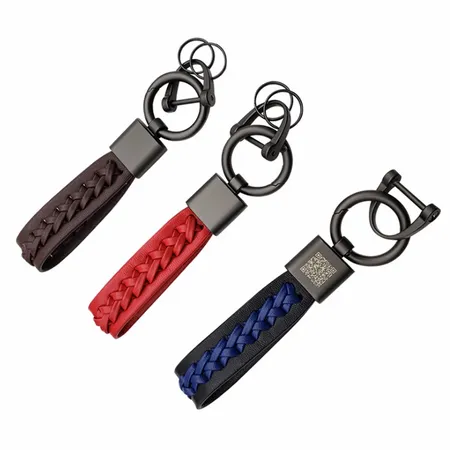 Versatile Laser Cut Leather Keychain Versatile Laser Cut Leather Keychain - Custom Patch