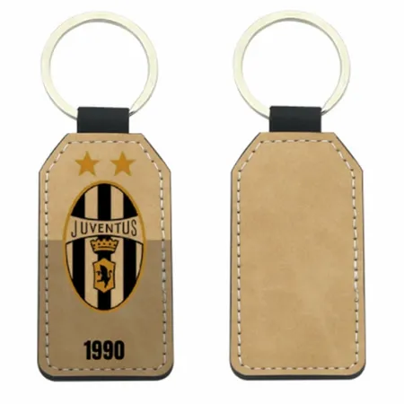 Full-Color Tag Leather Keychain Full-Color Tag Leather Keychain - Custom Patch