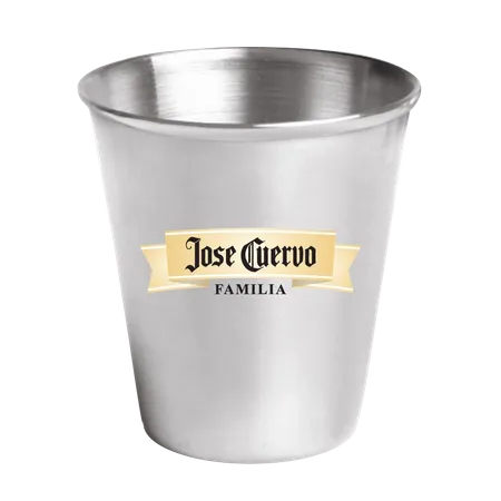 Metal Shot Glasses - Custom Patch