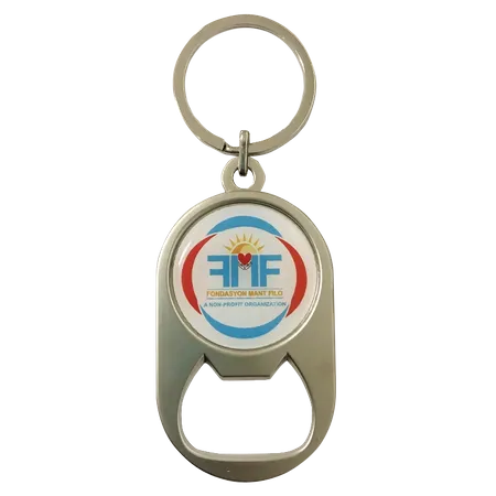 Multi-use Alloy Bottle Opener Keychain Multi-use Alloy Bottle Opener Keychain - Custom Patch