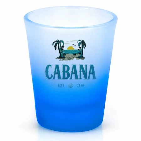 Frosted - Soft Shot Glass - Custom Patch