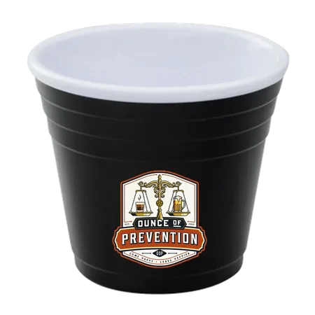 Plastic Shot Glass - Custom Patch