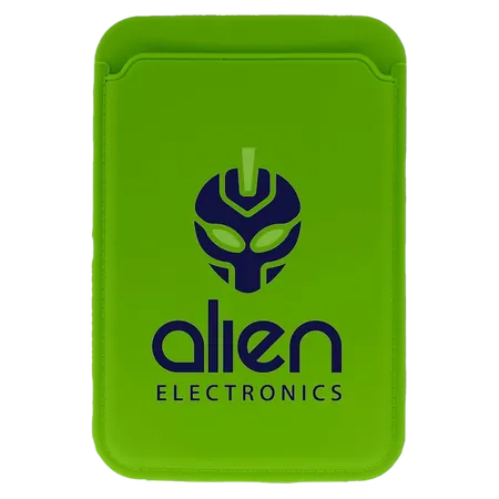 ID Card Phone Silicone Wallet - Custom Patch