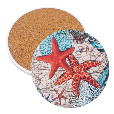 Ceramic Coasters - Custom Patch