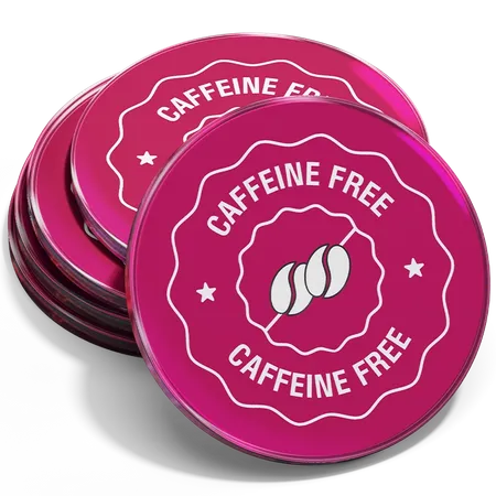 Colorful Acrylic Coaster - Custom Patch