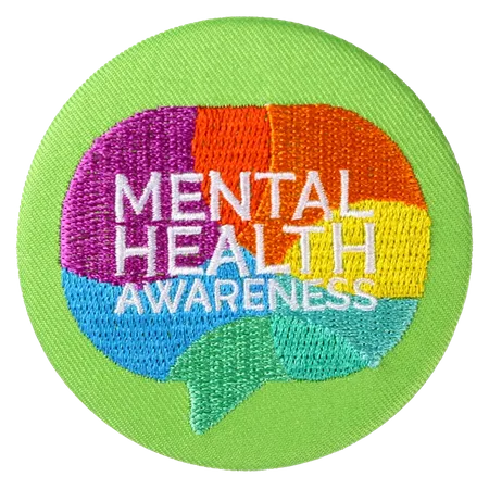 Embroidery Button Pins - Custom Patch