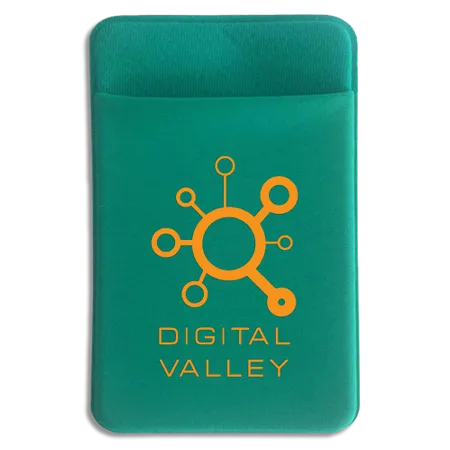 Lycra Phone Card Wallet - Custom Patch