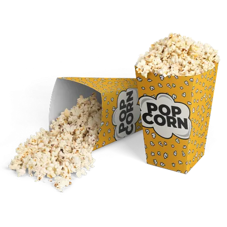 Popcorn Box - Custom Patch