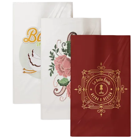 Custom Cloth Guest Towel Napkin - Custom Patch