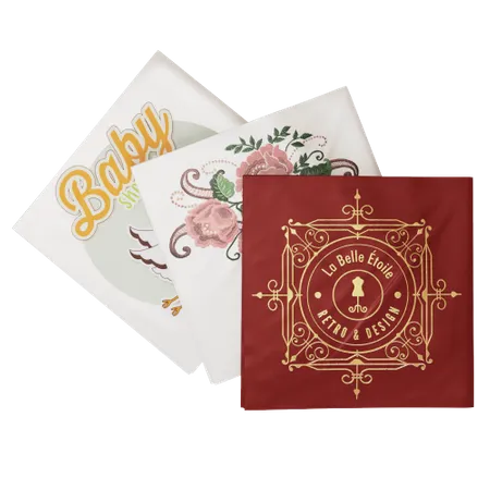 Custom Cloth Banquet Napkin - Custom Patch