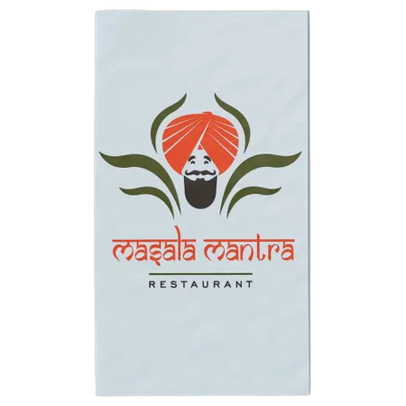 Custom Linen Guest Towel Napkin - Custom Patch