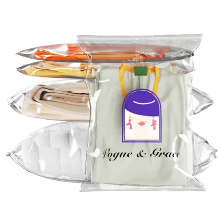 Zipper Plastic Bag - Custom Patch