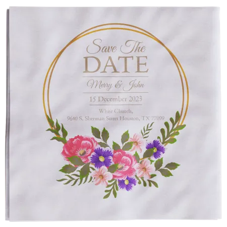 Custom Beverage Napkin - Custom Patch