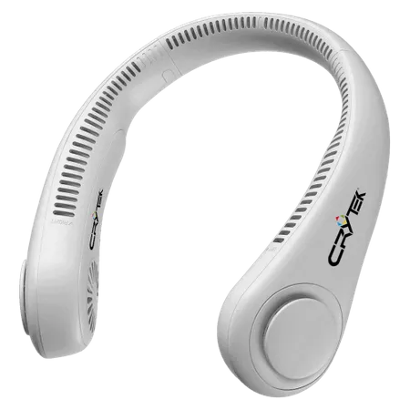 Portable Cooling Neck Fans - Custom Patch