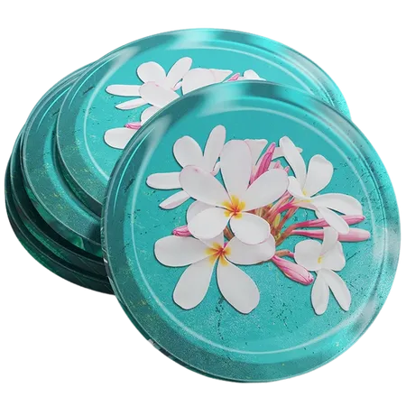 Resin Coaster - Custom Patch