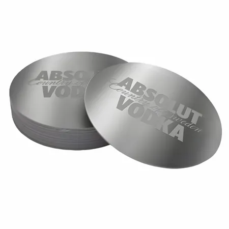 Stainless Steel Coaster - Custom Patch