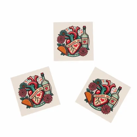 Temporary Tattoos - Custom Patch