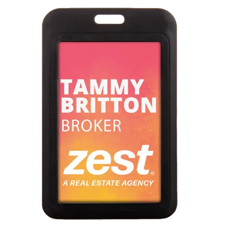 Full Color Printed Plastic Holder Full Color Printed Plastic Holder - Custom Patch