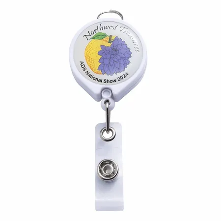 Badge Reel Style F Badge Reel Style F - Custom Patch