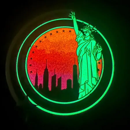 Glow In The Dark Badge Glow In The Dark Badge - Custom Patch