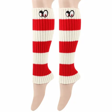 Mirthful Acrylic Leg Warmer - Custom Patch