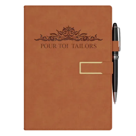 Leren notitieboeken & dagboeken - Custom Patch