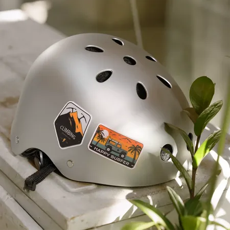 Climbing Helmet Stickers Climbing Helmet Stickers - Custom Patch