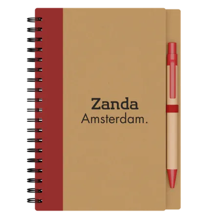 Notitieboekje en pennenset - Custom Patch