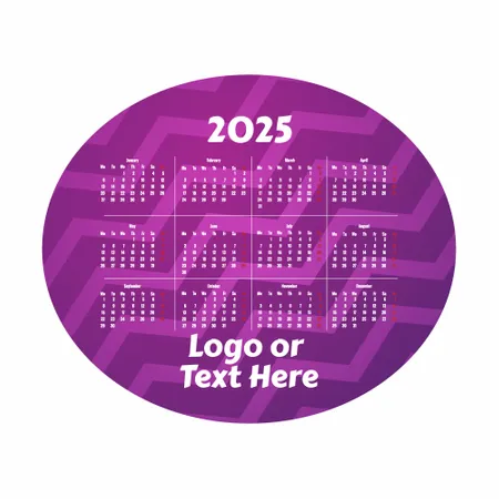 Custom Purple Mouse Pad - Custom Patch