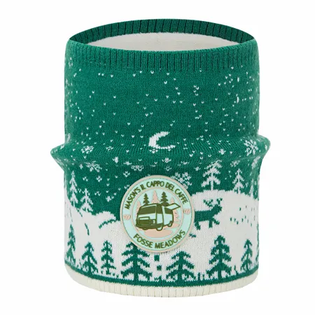 Holly Acrylic Neck Gaiter - Custom Patch