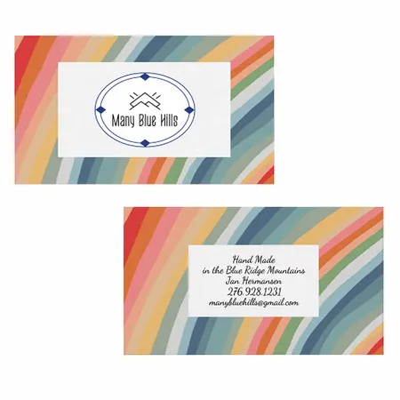 Slim Business Cards - Custom Patch