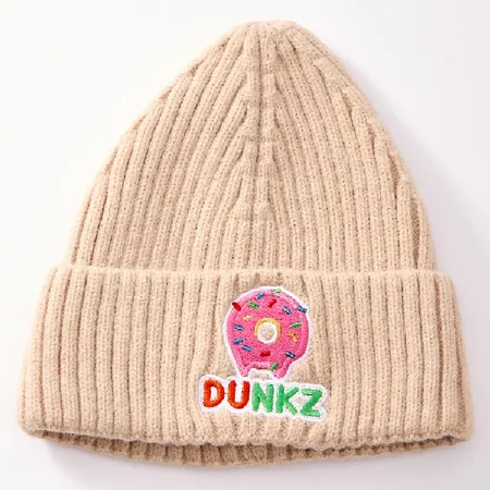 Sturdy Top High Wool Fiber Beanies - Custom Patch