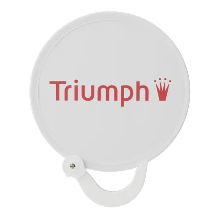 Twist & Fold Hand Fans - Custom Patch