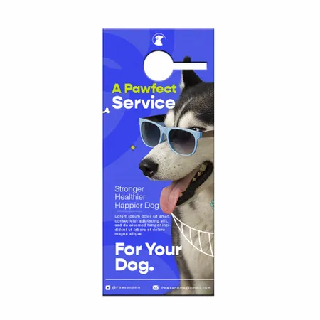 Standard Door Hangers Standard Door Hangers - Custom Patch