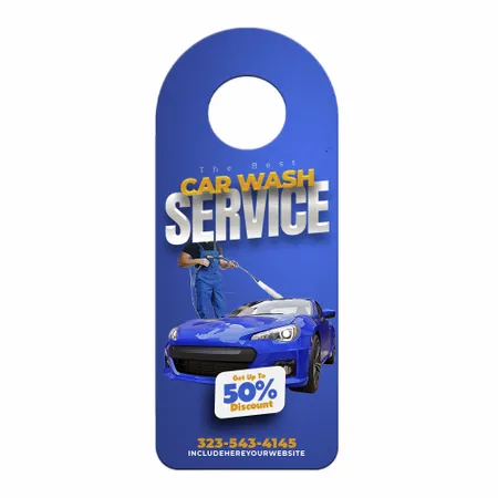 Oval Door Hangers Oval Door Hangers - Custom Patch