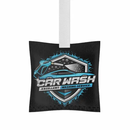 Non-Woven Car Mirror Hangers Non-Woven Car Mirror Hangers - Custom Patch