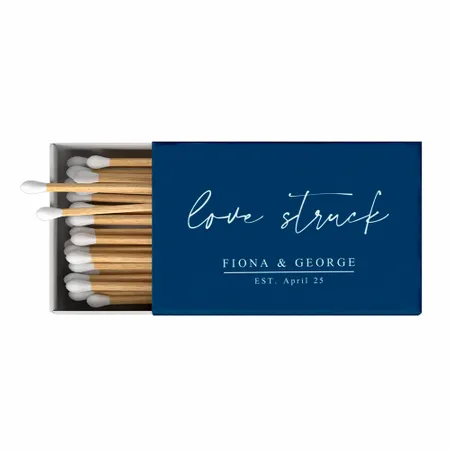 Wedding Favor Matchboxes Wedding Favor Matchboxes - Custom Patch